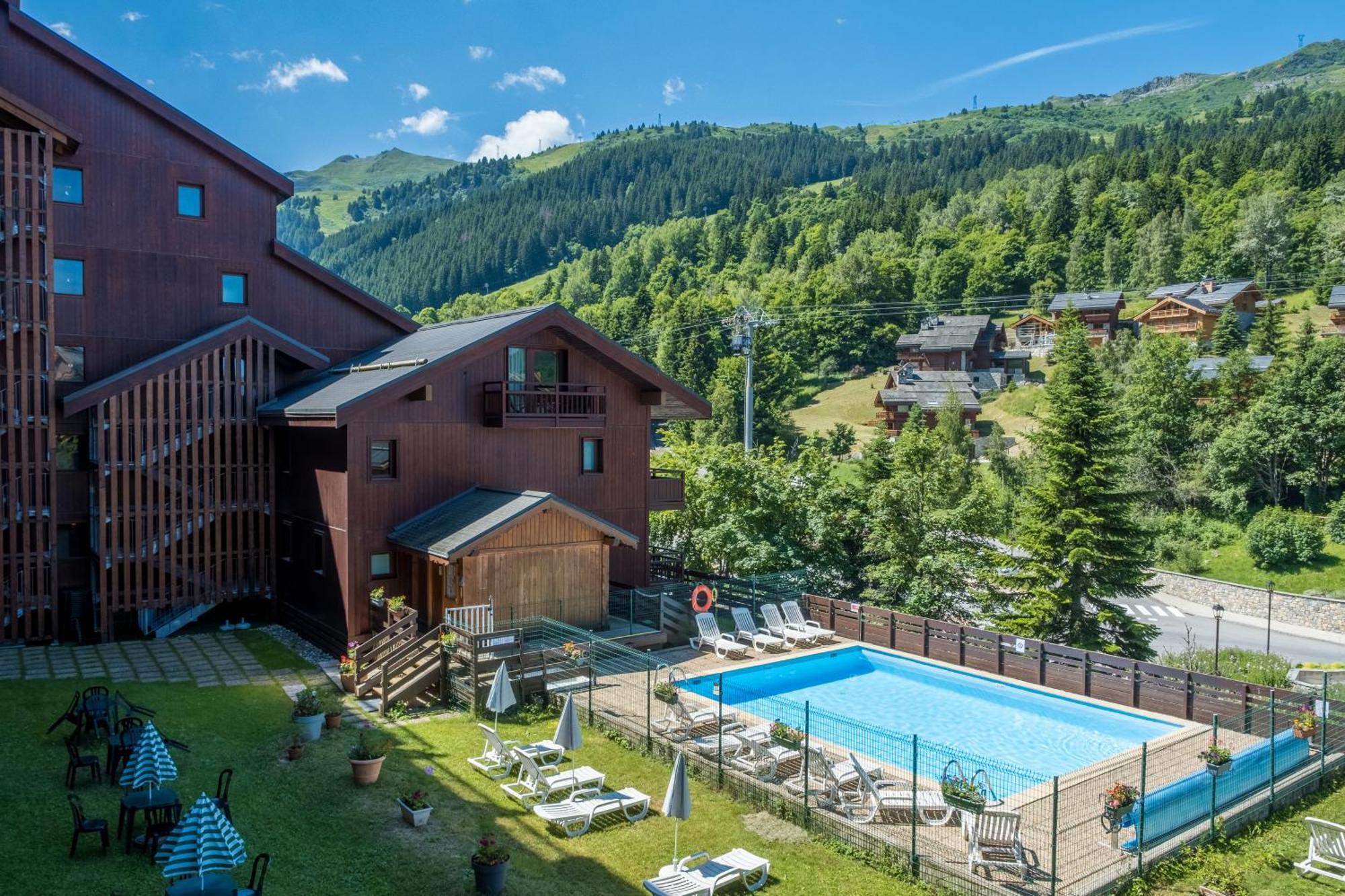 Residence Pierre & Vacances Le Peillon Мерибель Экстерьер фото